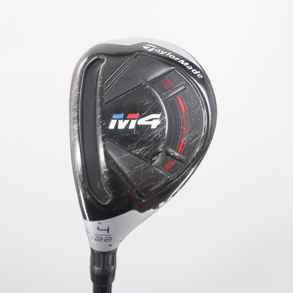 TaylorMade - M4 レスキュー　4番　22° TaylorMade M4 Iron Carbon Shaft, 2021 Fujikura Atmos Red