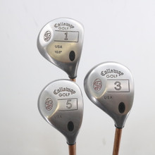 Callaway S2H2 1, 3, & 5 Wood Set Graphite/ Boron R Regular Right-Handed S-152175