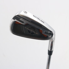 Wilson Staff Profile XD Individual 6 Iron Steel Youth Teen Flex RH P-152394