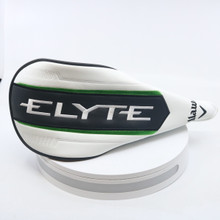2025 Callaway Elyte Driver HEADCOVER-BLACK/WHITE/GREEN Headcover ONLY HC-3507C