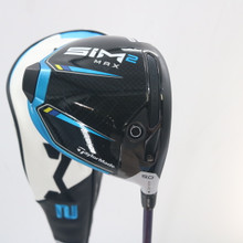 TaylorMade SIM2 SIM 2 Max Driver 9.0 Deg Graphite 6F4 Stiff Flex RH P-152458