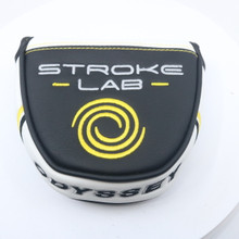 New Odyssey Black/Yellow/White Stroke Lab Mallet Putter Headcover Only HC-3521S