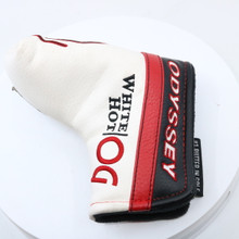New Odyssey White Hot OG LG Blade Putter Head Cover Headcover Only HC-3528S