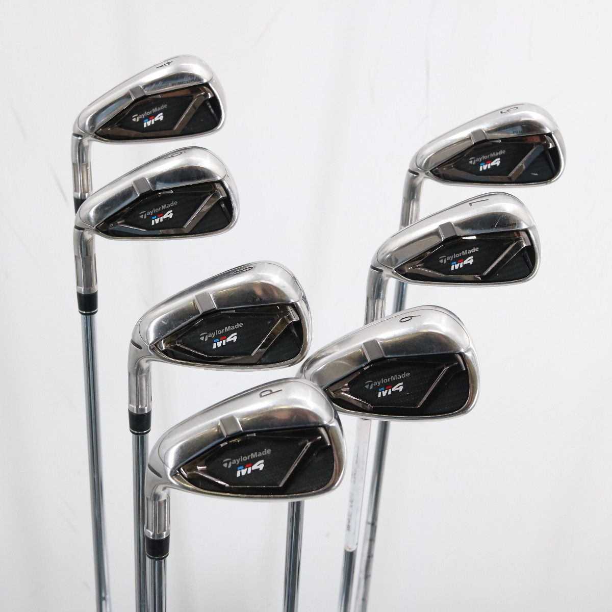 TaylorMade M4 Iron Set 4-P Steel KBS MAX Regular Flex Left