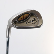 Ping i3 Blade W P PW Pitching Wedge Black Dot Steel Regular Left-Handed P-152484