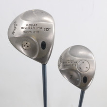 Callaway Great Big Bertha Hawk Eye 1 & 7 Wood Set Graphite R Regular RH S-152635