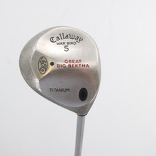 Callaway Great Big Bertha War Bird 5 Fairway Wood Graphite Stiff RH P-152542