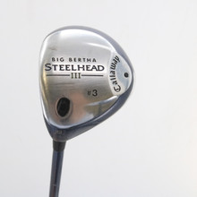 Callaway Big Bertha Steelhead III 3 Fairway Wood Regular Left-Handed P-152549