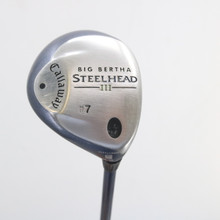 Callaway Big Bertha Steelhead III 7 Fairway Wood Graphite Stiff RH P-152820