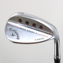 Callaway Mack Daddy 4 Platinum Chrome Lob Wedge 60 Deg 60.10 S Steel RH S-152942
