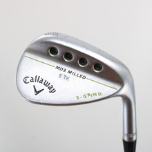 Callaway MD3 Milled Chrome Gap Wedge 52 Deg 52.10S True Temper Steel RH S-152949