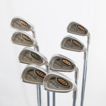 Ping I3 O-Size Iron Set 4-W,S Red Dot Steel Shaft Stiff Flex Right-Hand P-152856