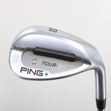 PING Tour-W Brushed Silver Lob Wedge 58 Deg 58.08 Green Dot S Stiff RH S-153088