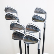 TaylorMade P790 Iron Set 4-P,A Graphite MMT Stiff Flex RH -1 Inch Under P-152909