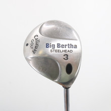 Callaway Big Bertha Steelhead 3 Wood Steel UniFlex Right Hand C-153421