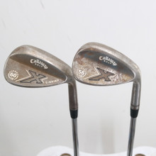 Callaway X-Forged Vintage Sand & Lob Wedge Set 56.14 & 60.10 Deg Stiff S-153545