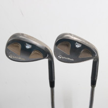TaylorMade RAC Black TP Sand & Lob Wedge Set 54.10 & 58.08 Deg Steel RH S-153547