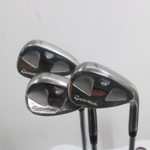 TaylorMade RAC Black TP  Wedge Set 52.08, 54.10, 58.08 Degrees Steel RH S-153646