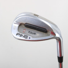 PING Tour-W Brushed Silver Sand Wedge 56 Deg 56.10 Black Dot Senior RH C-153621