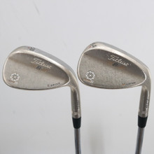 Titleist Vokey SM5 Gold Nickel Wedge Set 54.10M & 58.07S Deg Steel RH S-153656