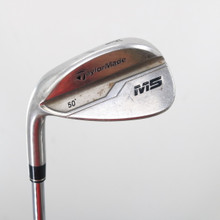 TaylorMade M5 A Approach/Gap Wedge 50 Deg Steel Stiff Flex Left-Handed C-153728
