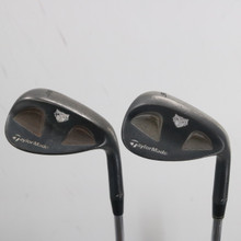 TaylorMade RAC Black TP Sand & Lob Wedge Set 56.12 & 60.06 Deg Steel RH S-153668