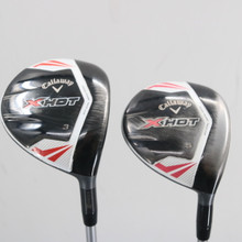 Callaway X Hot Women's 3 & 5 Wood Set Graphite W Ladies RH +0.50" S-163762