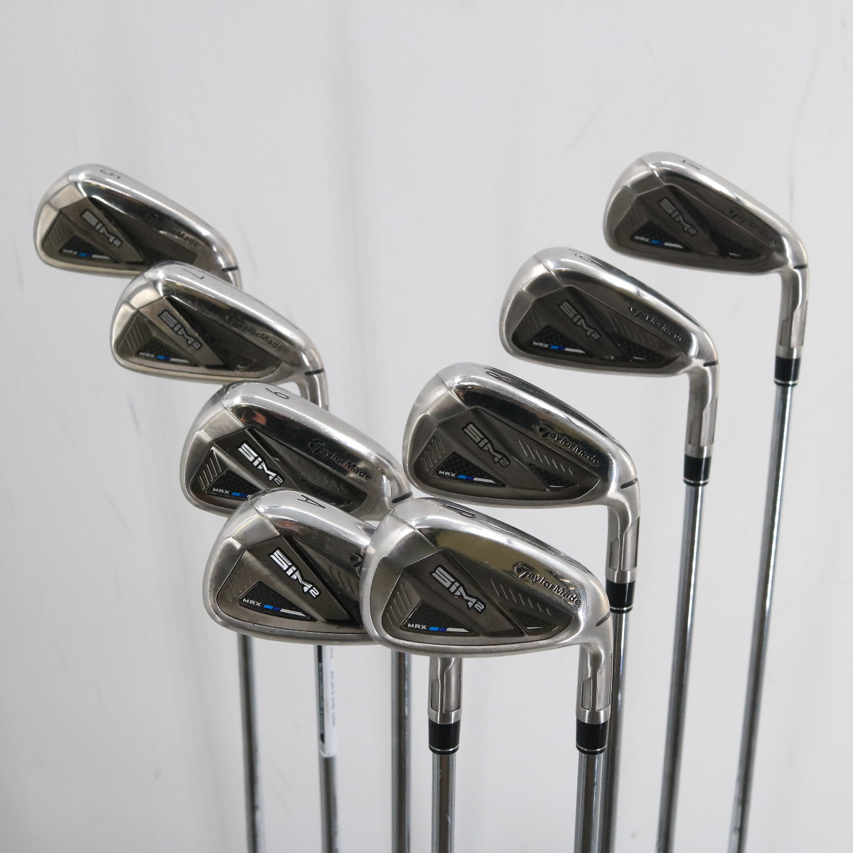 sim2 max KBS MAX/MT/S/85 TaylorMade Golf SIM 2 MAX Iron Set [7] 5-