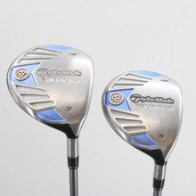 Dent TaylorMade Burner Steel Women's 3 & 5 Wood Set Graphite Ladies RH S-153933
