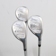 PING Serene Women's 4, 5, & 6 Hybrid Set Graphite Ladies L Right-Handed S-154022