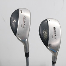 TaylorMade Rescue Mid 2FW & 4 Hybrid Set 16 & 22 Deg Steel R Regular RH S-154025