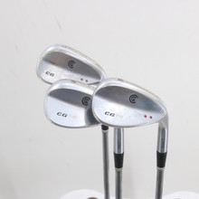 Cleveland CG10 Chrome Wedge Set 52, 56, 60 Degrees True Temper Steel RH S-154203