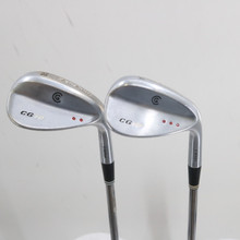 Cleveland CG10 Chrome Wedge Set 54 & 58 Degrees True Temper Steel RH S-154204