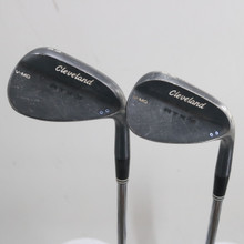 Cleveland Rtx-3 Black Satin Wedge Set 52.10 & 56.11 Degrees Steel RH S-154207
