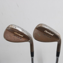 Cleveland Rtx-3 Black Satin Wedge Set 54.10 & 58.09 Deg Steel Stiff RH S-154212