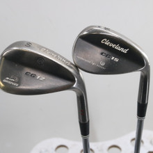 Cleveland CG12/CG15 Black Pearl Wedge Set 60.10 & 56.14 Deg Steel RH C-154192