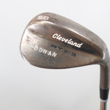 Cleveland RTX-3 S SW Sand Wedge 58 Degree 58.09 Steel Stiff RH C-154309