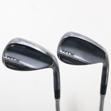 Cleveland RTX ZipCore Black Satin Wedge Set 54.10 & 58.10 Deg Steel RH S-154226