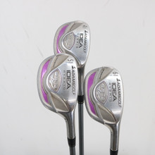 Adams IDEA A3OS Women's 4, 5, & 6 Hybrid Set Graphite L Ladies RH S-154349