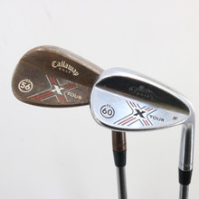 Callaway X-Tour Forged Wedge Set 56.13 & 60.11 Deg Steel Stiff RH C-154402
