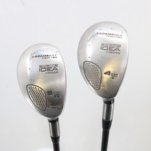 Adams IDEA i-Wood 4 & 5 Iron Hybrid Set 21 & 25 Deg Graphite Ladies RH C-154403