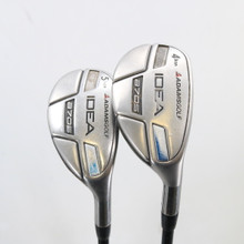 Adams IDEA A7OS A7 OS 4 & 5 Iron Hybrid Set Graphite Lite Senior RH C-154404