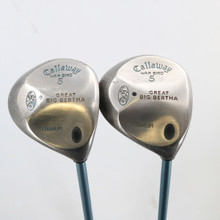 Callaway Great Big Bertha War Bird Fairway Wood Set 5 Titanium Ladies RH C-154406