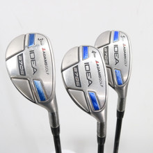 Adams IDEA A7OS A7 OS 3,4,& 5 Iron Hybrid Set Graphite Lite Senior RH C-154412