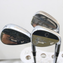 Cleveland Tour Action Reg 588  Wedge Set 51,56 & 60 Deg Steel Stiff RH C-154414