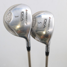 Adams IDEA A3OS Women's 3 & 5 Wood Set Graphite L Ladies Right-Handed C-154415