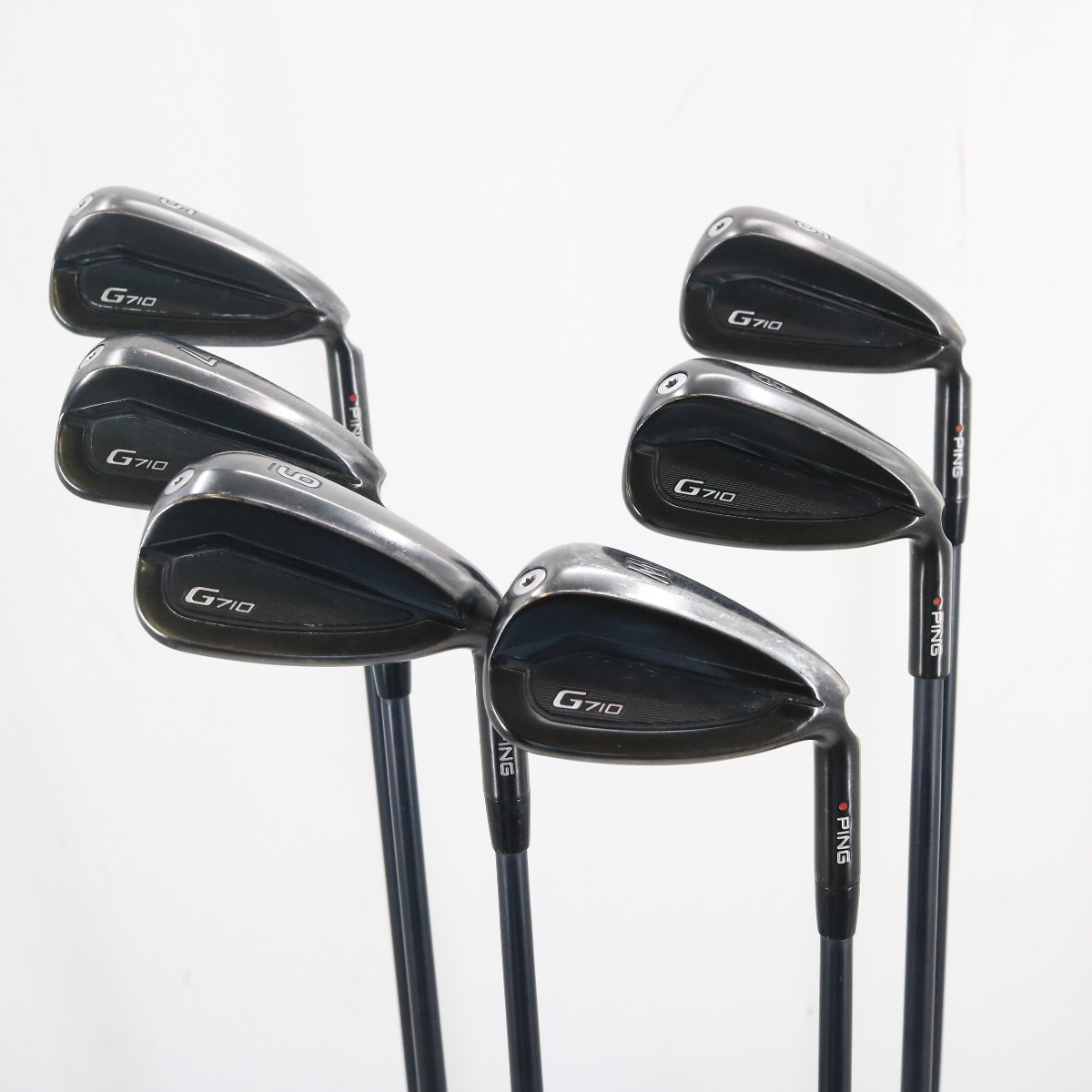 PING G710 Iron Set 5-W Red Dot Alta CB AWT Graphite R Regular Flex