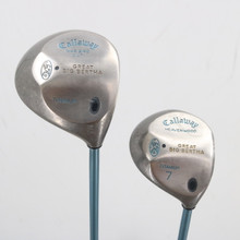Callaway Great Big Bertha Women's 1 & 7 Wood Set Graphite Gems Ladies RH S-154473