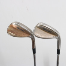Cleveland RTX-4 Black Satin Wedge Set 56.10 & 60.09 Deg Steel Stiff RH S-154547