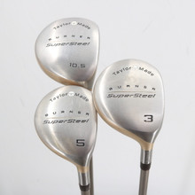 TaylorMade Women's Burner SuperSteel 1,3,5 Wood Set Graphite L Ladies RH S-154830